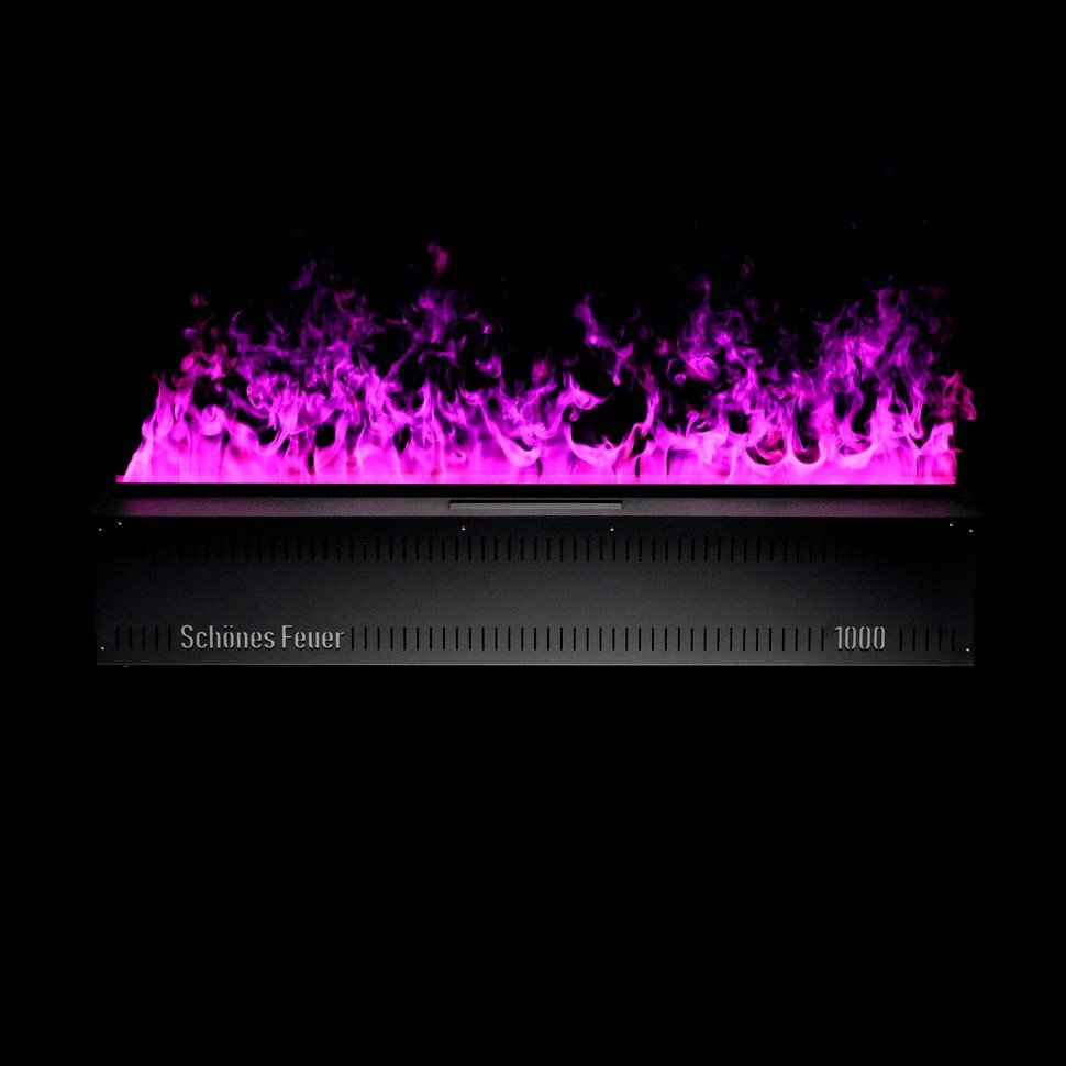 Электрический паровой камин Schones Feuer 3D Hot Line 3000 PRO черный
