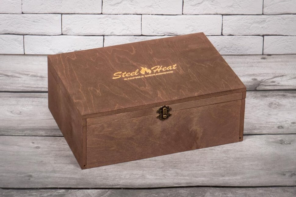 Подарочный набор SteelHeat PREMIUM BOX GEFEST + деревянная коробка + стартовый комплект