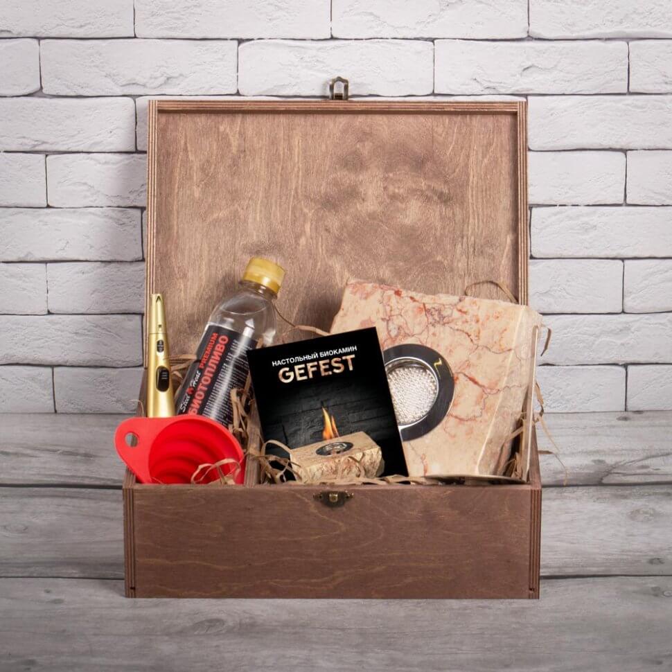 Подарочный набор SteelHeat PREMIUM BOX GEFEST + деревянная коробка + стартовый комплект