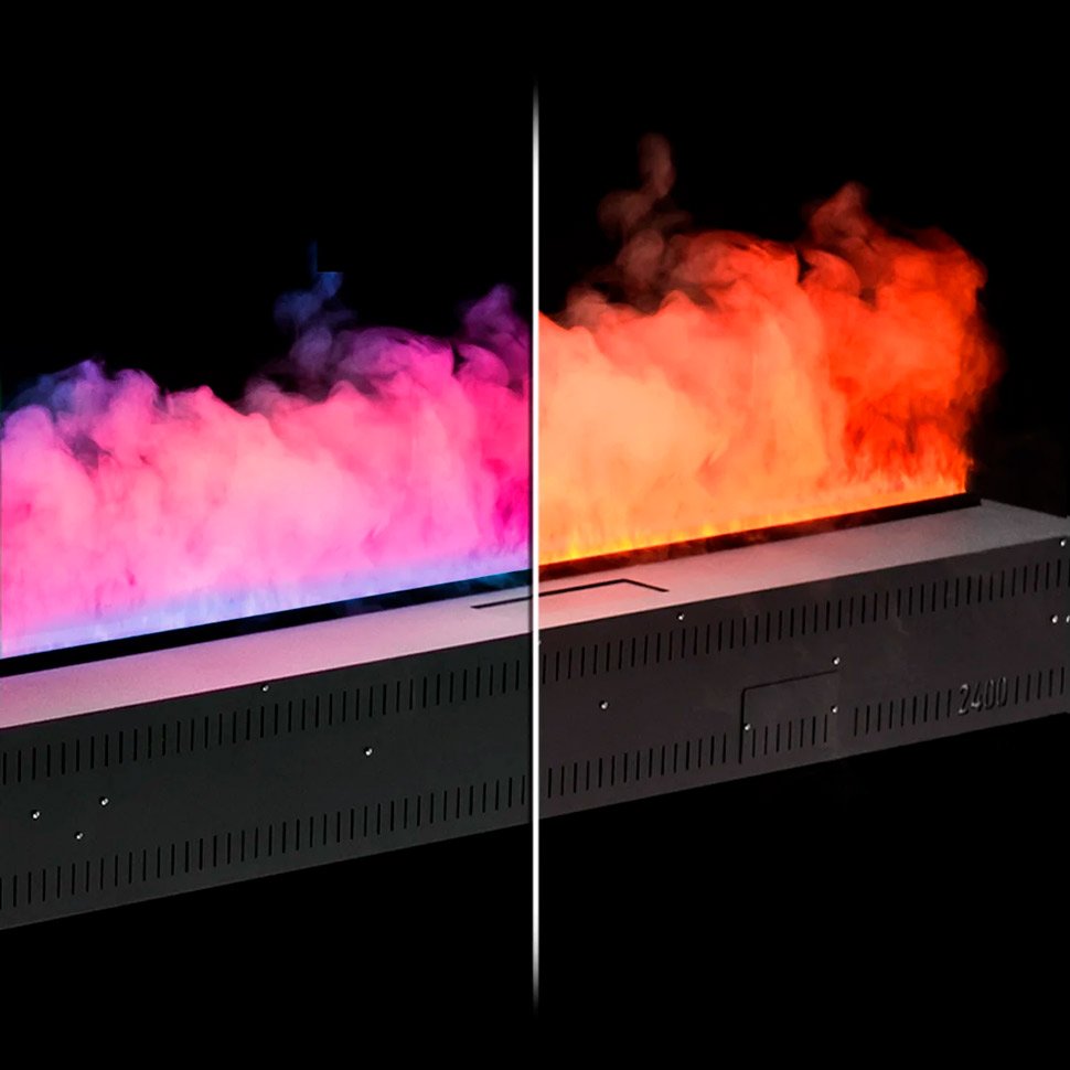 Электрический паровой очаг Schones Feuer 3D FireLine 600 черный