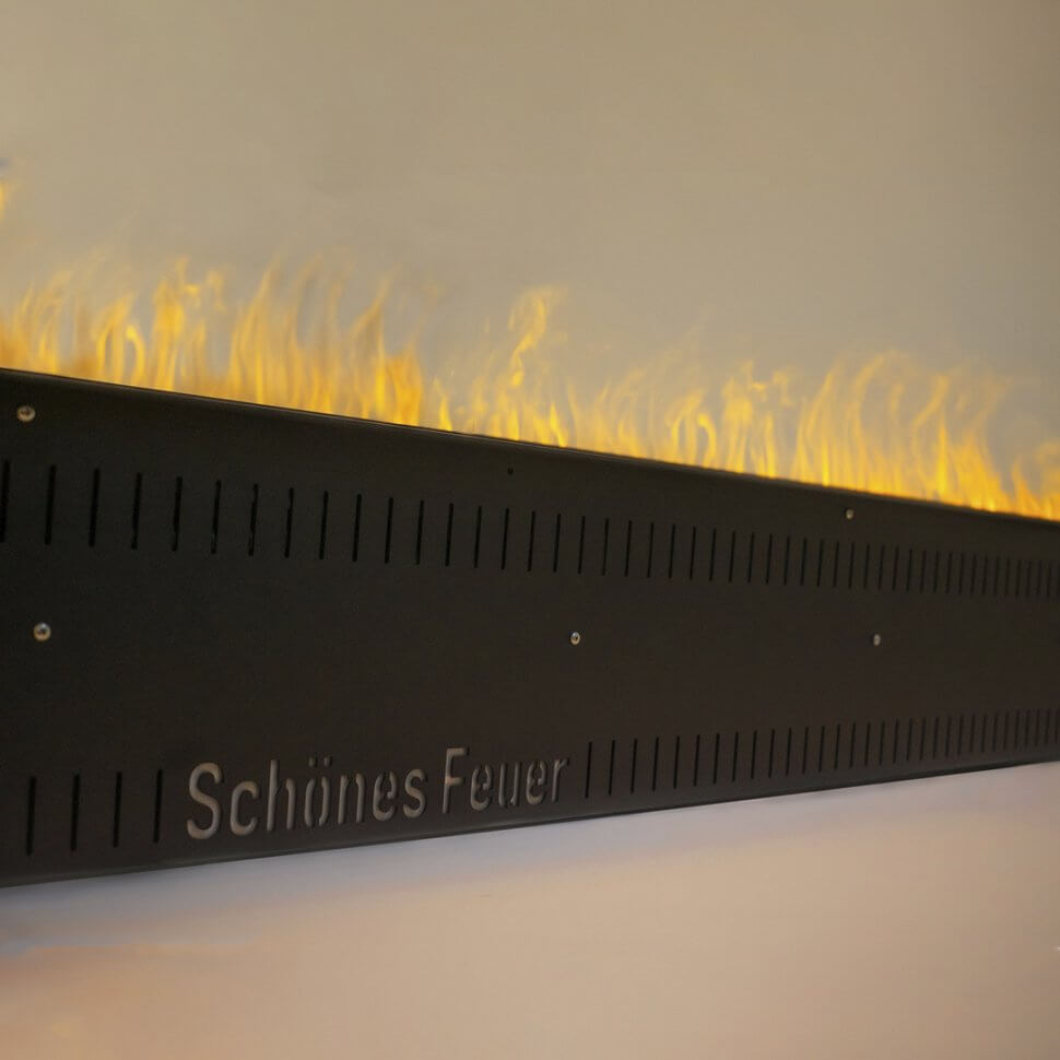 Электрический паровой очаг Schones Feuer 3D FireLine 1500 черный