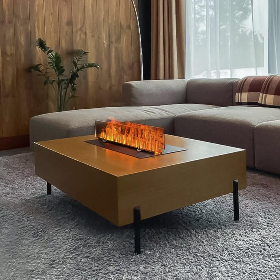 Электрический паровой очаг Schones Feuer 3D FireLine 600 PRO черный