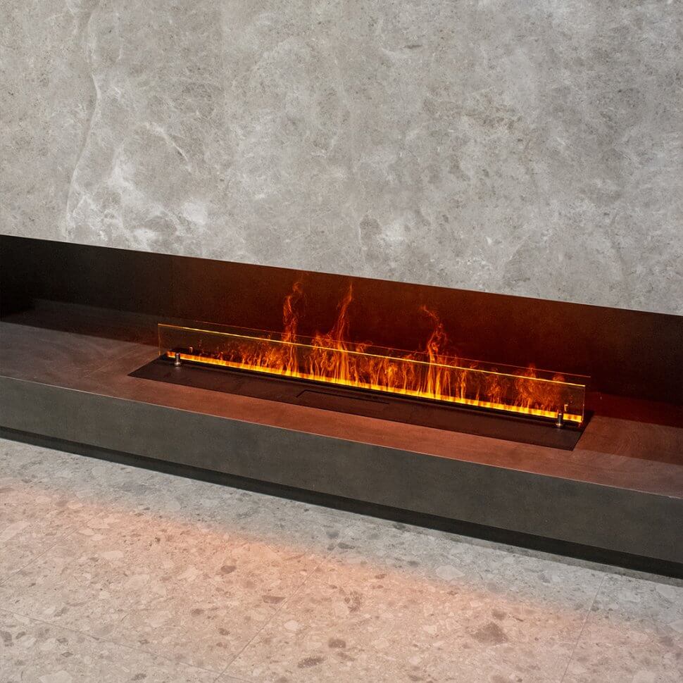 Электрический паровой очаг Schones Feuer 3D FireLine 1200 PRO черный