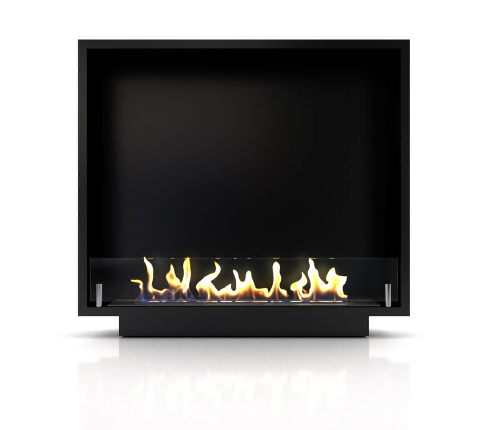 Биокамин в портале Firezo Pierre luxe Сланец белый Слоновая кость с патиной, стандарт