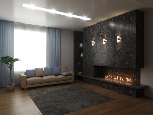 Автоматический биокамин Lux Fire Smart Flame 1000 RC