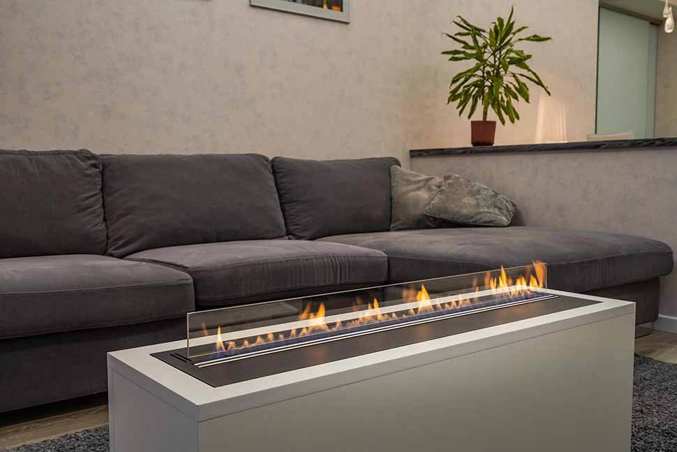 Автоматический биокамин SmartFire L 1300 Biograte