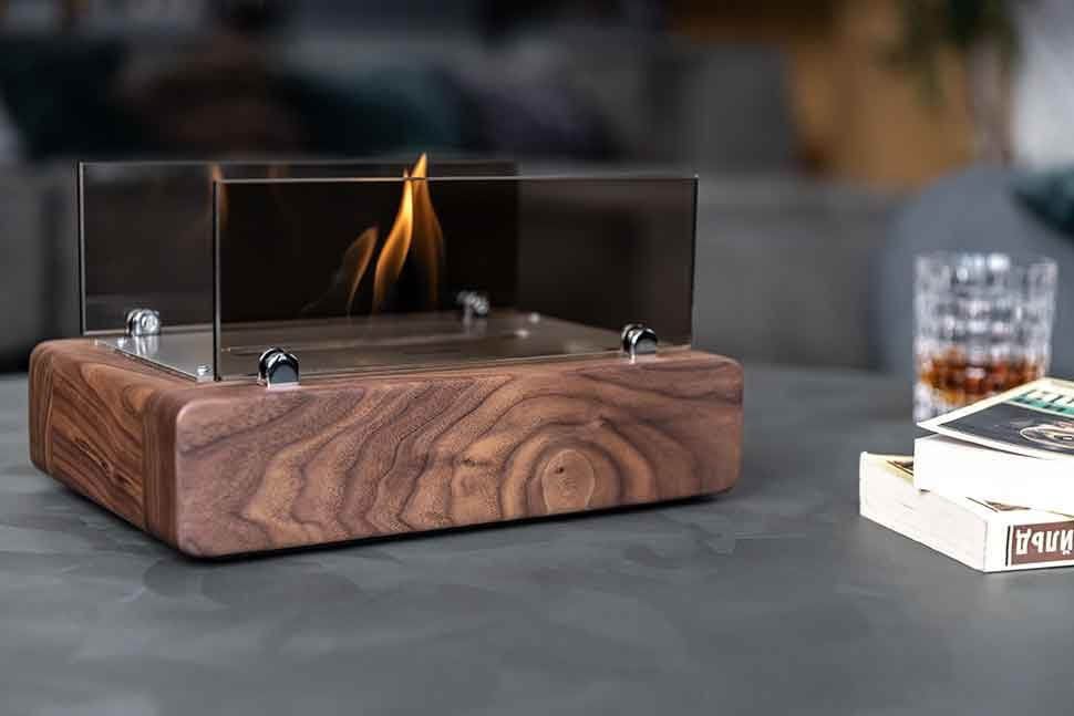 Настольный Биокамин Catterheim MASSIVE WALNUT