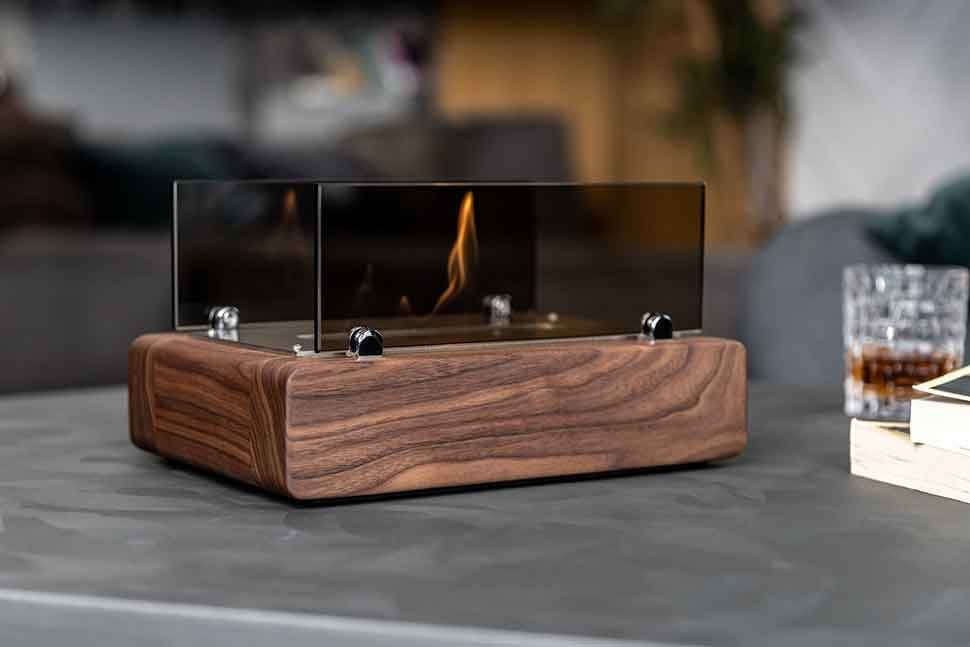 Настольный Биокамин Catterheim MASSIVE WALNUT