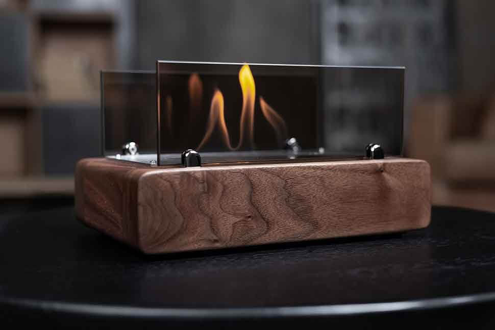 Настольный Биокамин Catterheim MASSIVE WALNUT