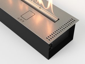 Автоматический биокамин Lux Fire Smart Flame 1000 RC INOX