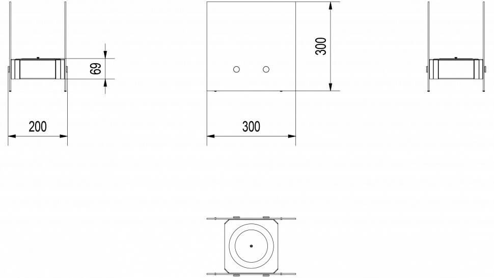 Биокамин Kratki Nest